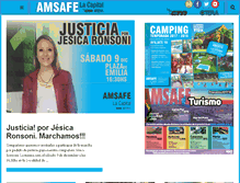 Tablet Screenshot of amsafelacapital.org.ar